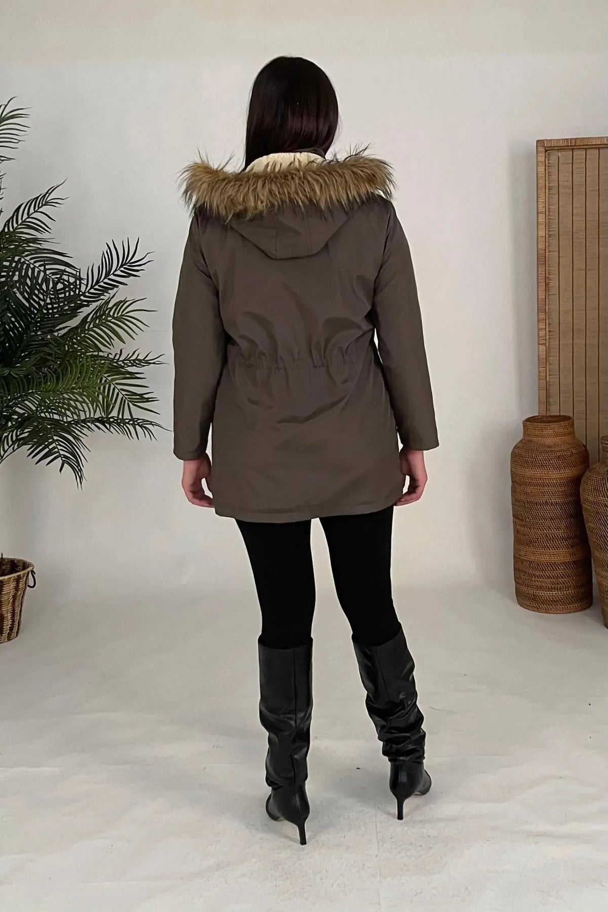 Sportjacke Große Größen aus Baumwolle und Viskose