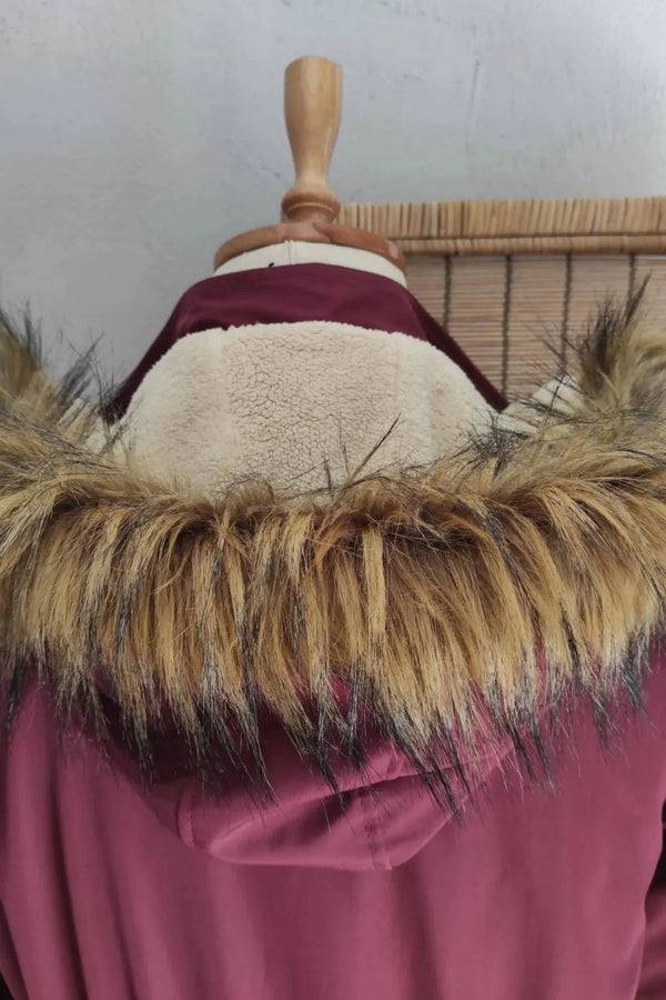 Plus Size Sporty Jacket - Cotton Viscose Fabric