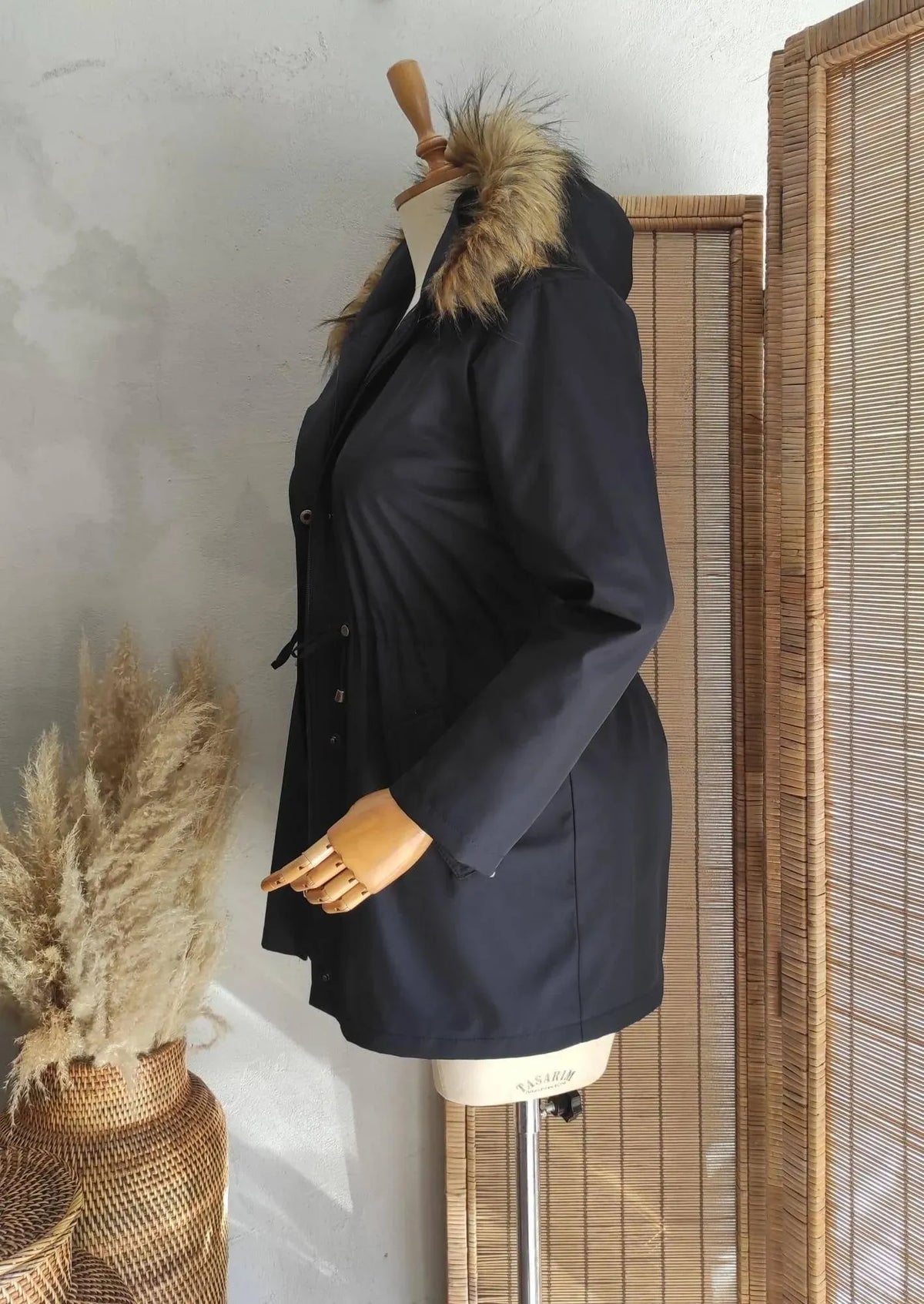 Sportjacke Große Größen aus Baumwolle und Viskose