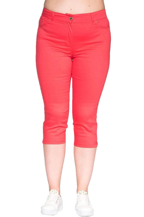 Капри из льна с полной лайкрой: лето становится ярче с качеством Hanezza