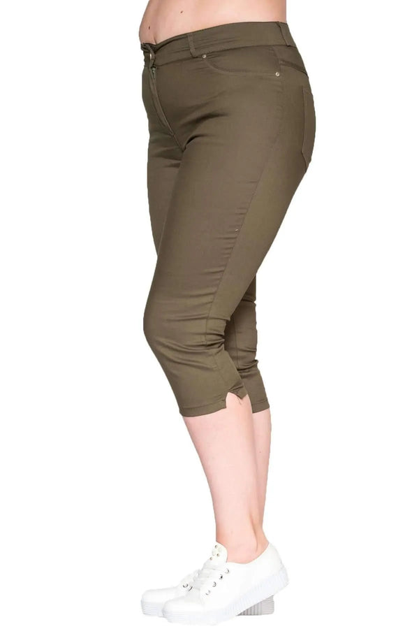 Капри из льна с полной лайкрой: лето становится ярче с качеством Hanezza