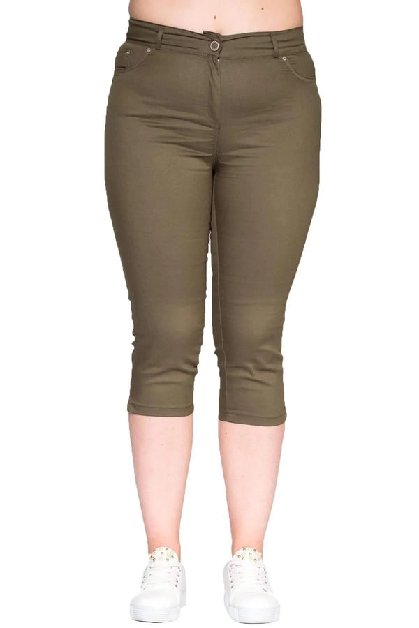 Капри из льна с полной лайкрой: лето становится ярче с качеством Hanezza