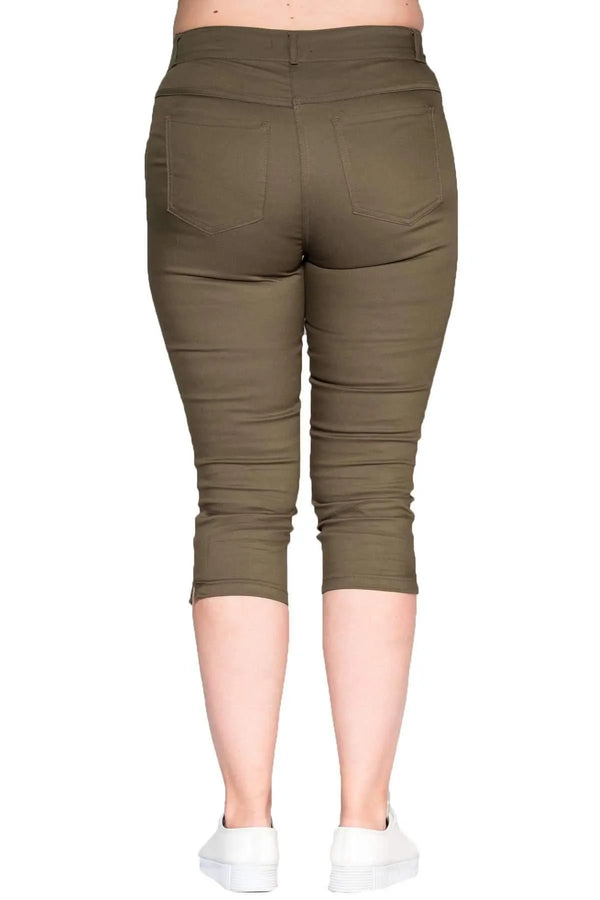 Капри из льна с полной лайкрой: лето становится ярче с качеством Hanezza