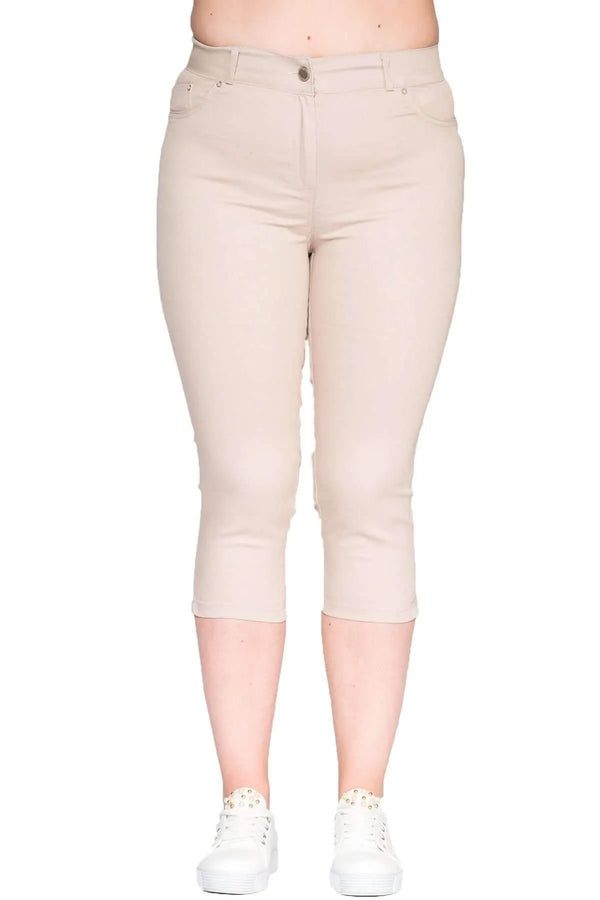 Капри из льна с полной лайкрой: лето становится ярче с качеством Hanezza