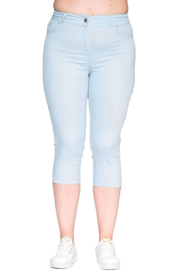 Капри из льна с полной лайкрой: лето становится ярче с качеством Hanezza