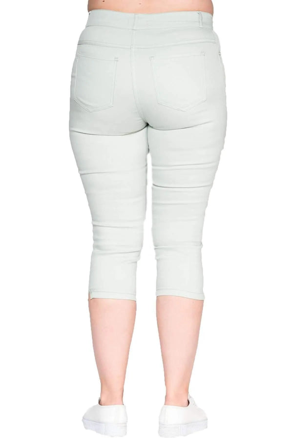 Капри из льна с полной лайкрой: лето становится ярче с качеством Hanezza