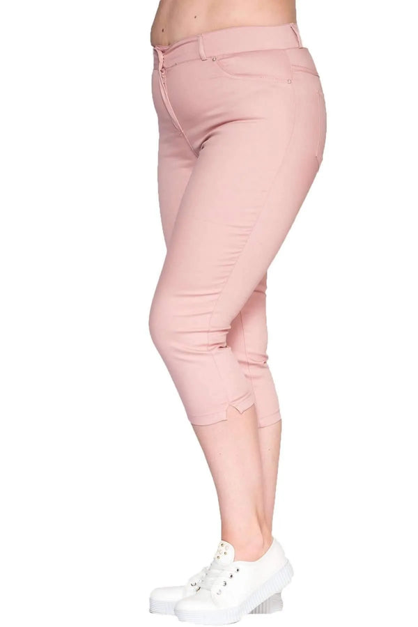 Капри из льна с полной лайкрой: лето становится ярче с качеством Hanezza