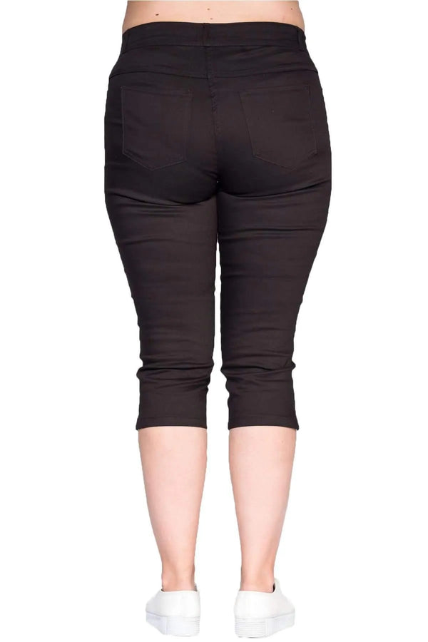 Капри из льна с полной лайкрой: лето становится ярче с качеством Hanezza