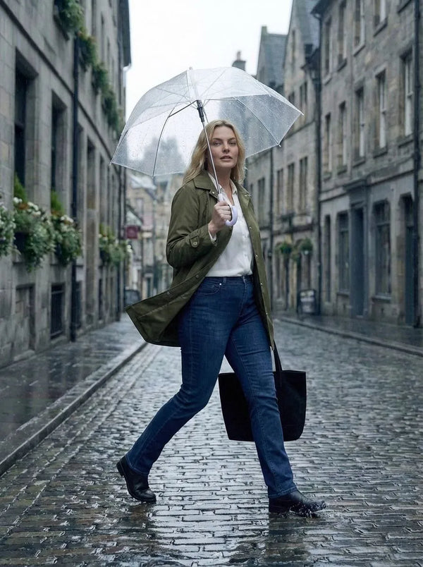 Женский бордовый тренч больших размеров с водоотталкивающим эффектом и комфортным кроем на подкладке