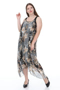 Verschönern Sie Ihre Garderobe: Hanezza Maxi-Kleid