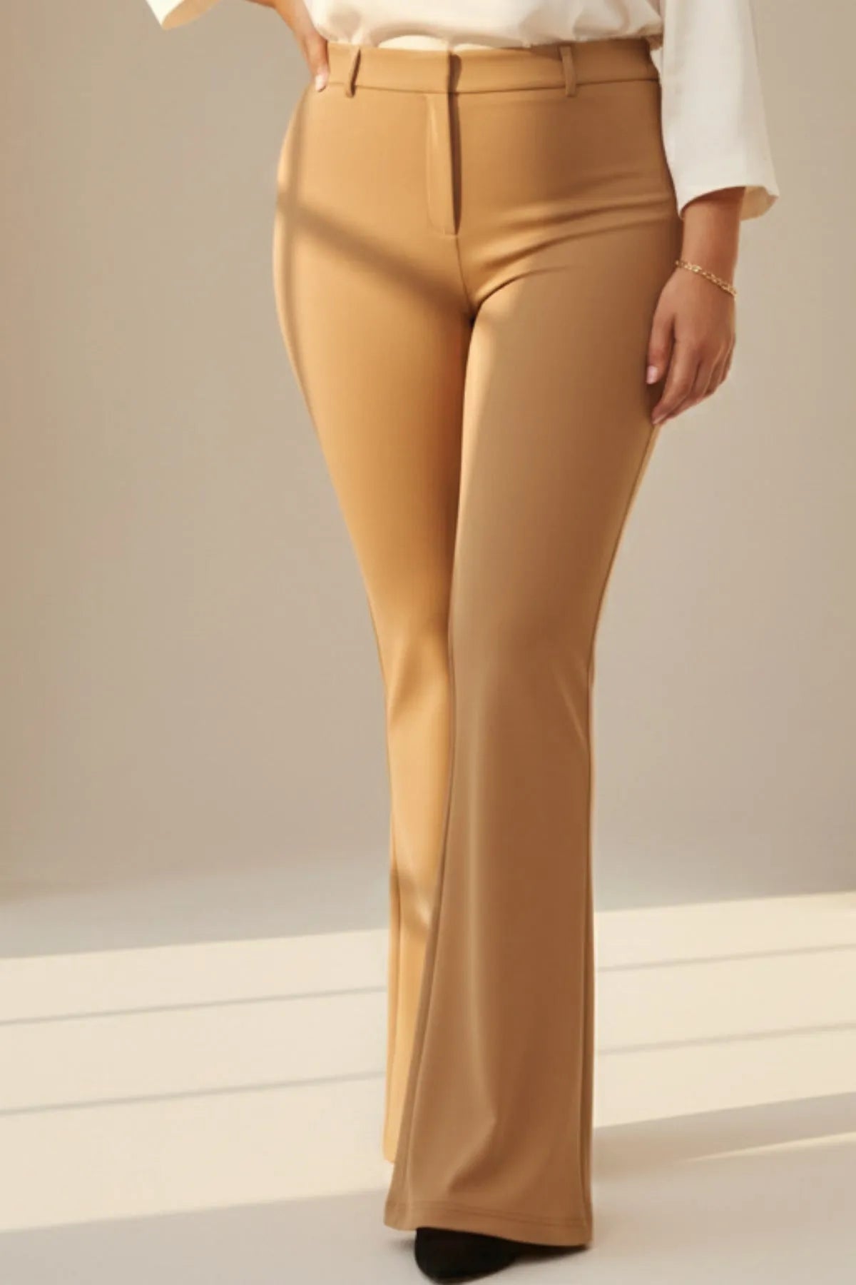 Große Größen Damen Schlaghose | Elegante und Bequeme Passform