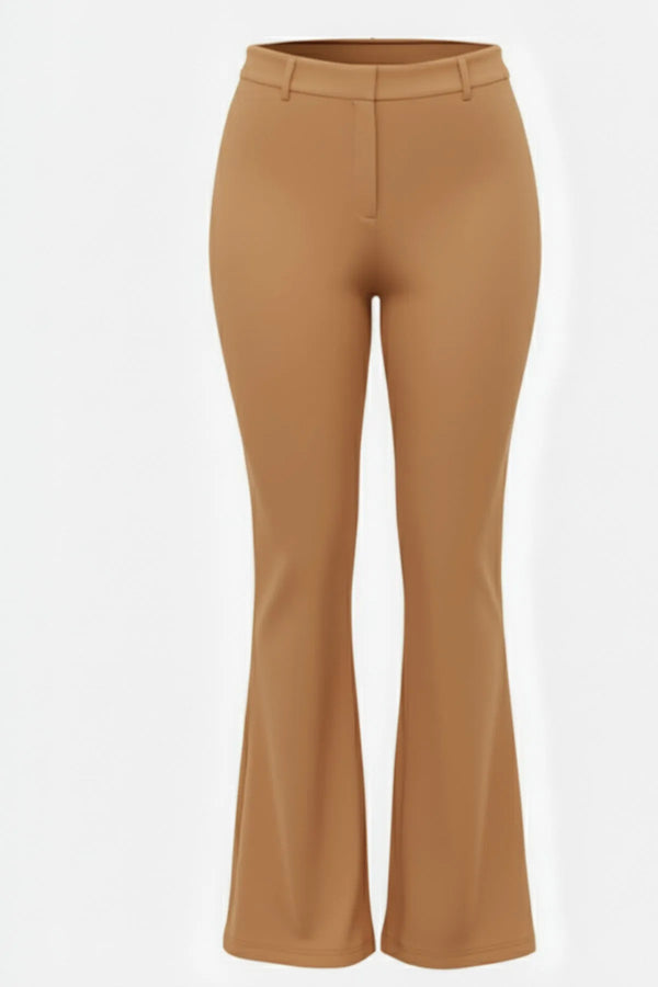 Büyük Beden Kadın İspanyol Paça Pantolon | Zarif ve Rahat Kesim