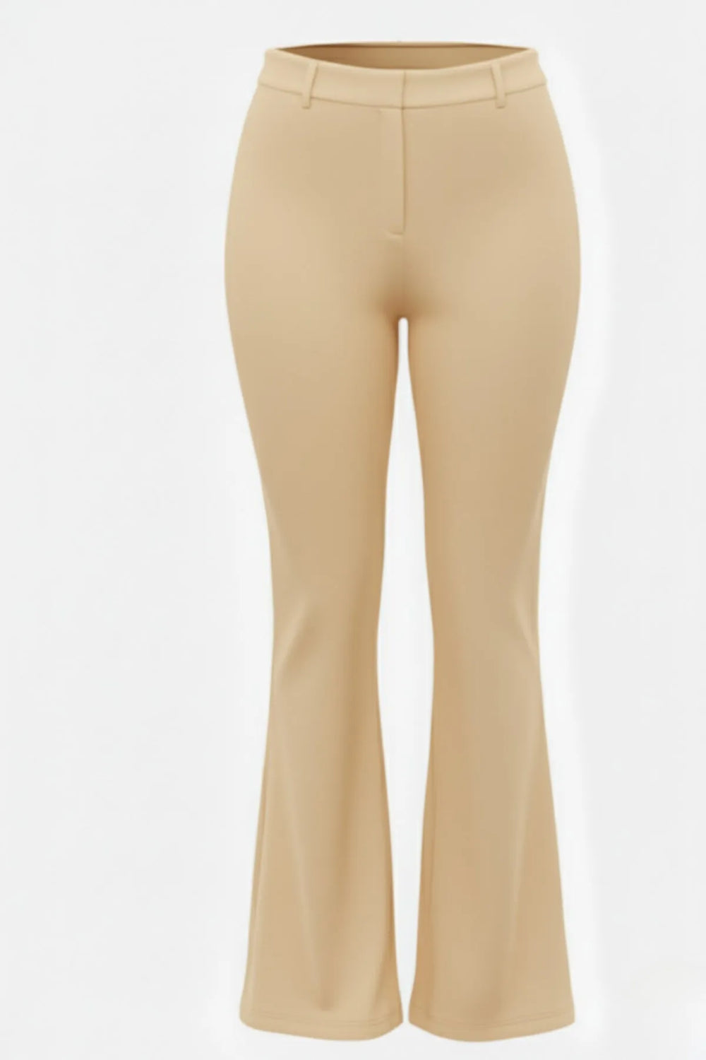 Büyük Beden Kadın İspanyol Paça Pantolon | Zarif ve Rahat Kesim - Image 3