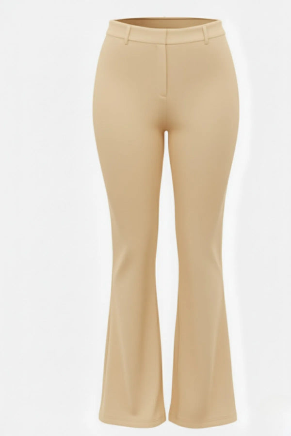 Büyük Beden Kadın İspanyol Paça Pantolon | Zarif ve Rahat Kesim