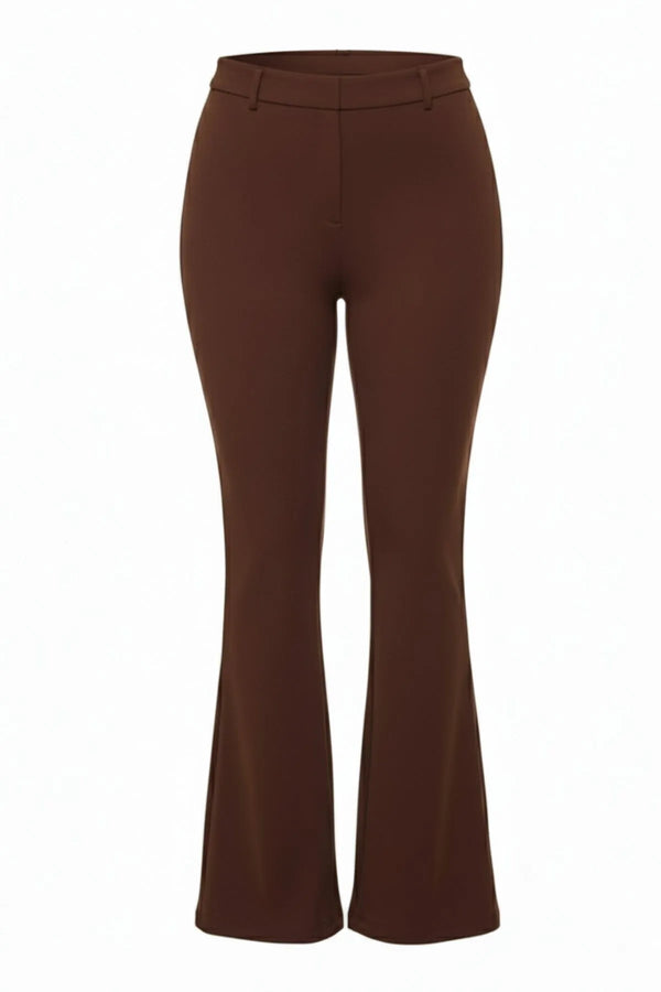 Büyük Beden Kadın İspanyol Paça Pantolon | Zarif ve Rahat Kesim