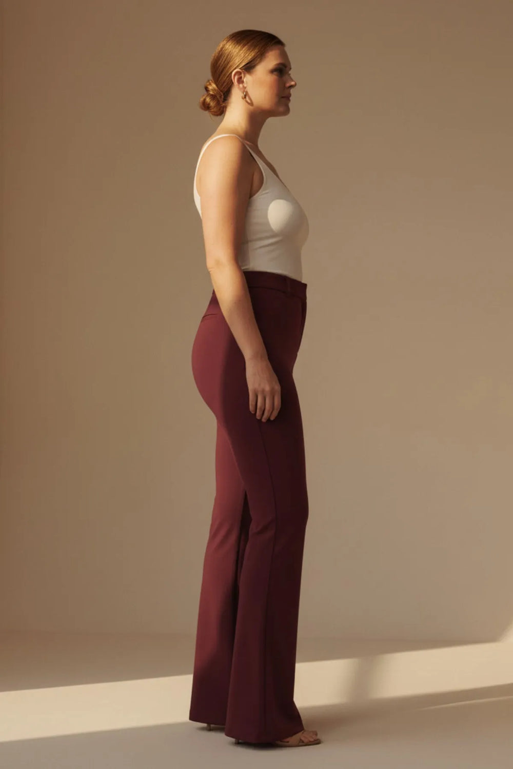 Büyük Beden Kadın İspanyol Paça Pantolon | Zarif ve Rahat Kesim - Image 10