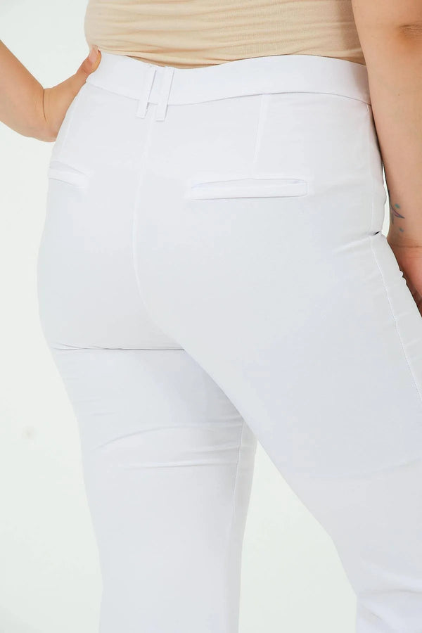 Büyük Beden Kadın İspanyol Paça Pantolon | Zarif ve Rahat Kesim