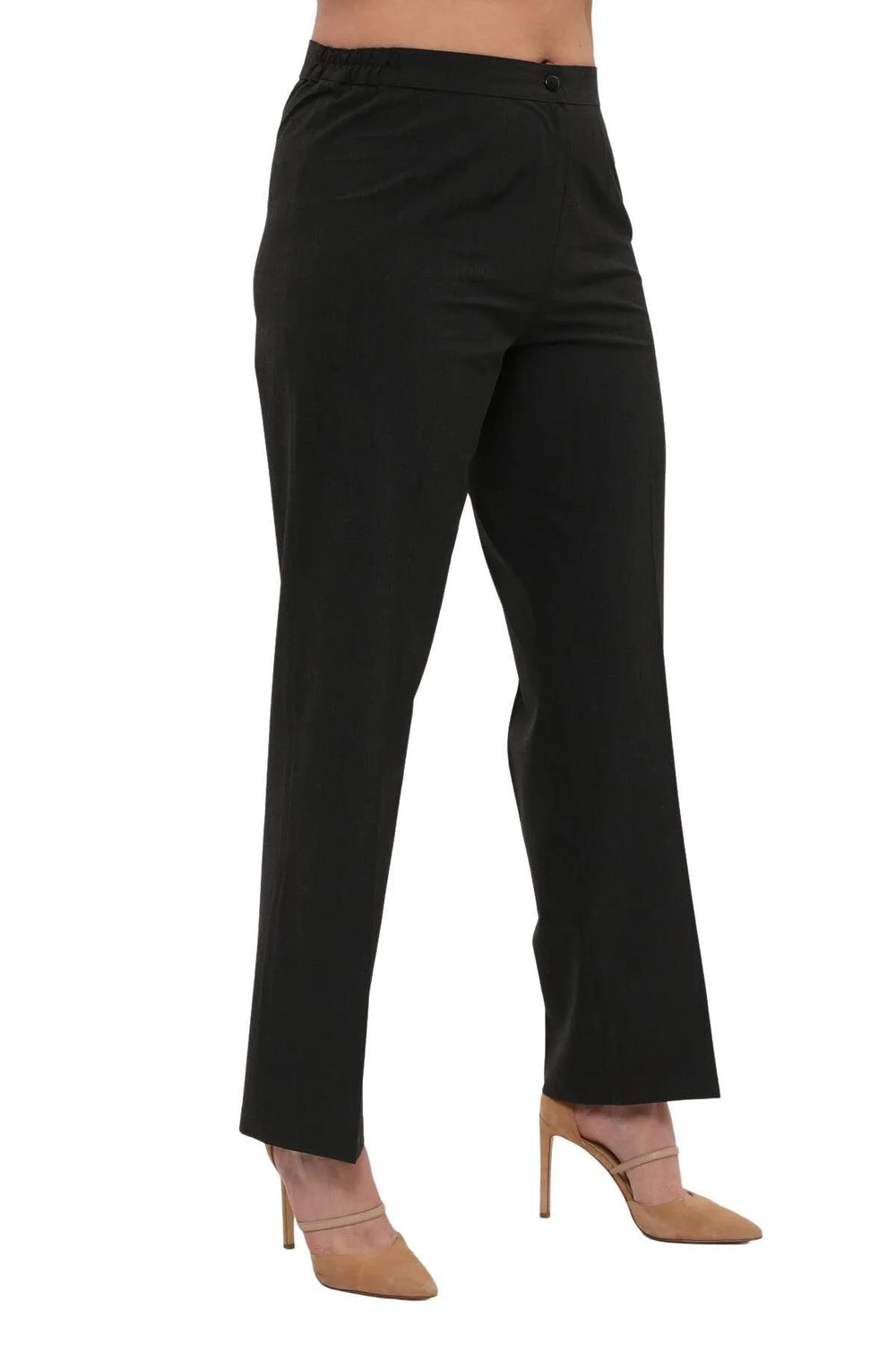 Стиль, скрывающий недостатки фигуры: габардиновые брюки с внутренней резинкой - Image 17