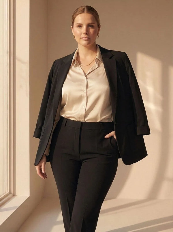Офисный шик: стильный и прочный блейзер