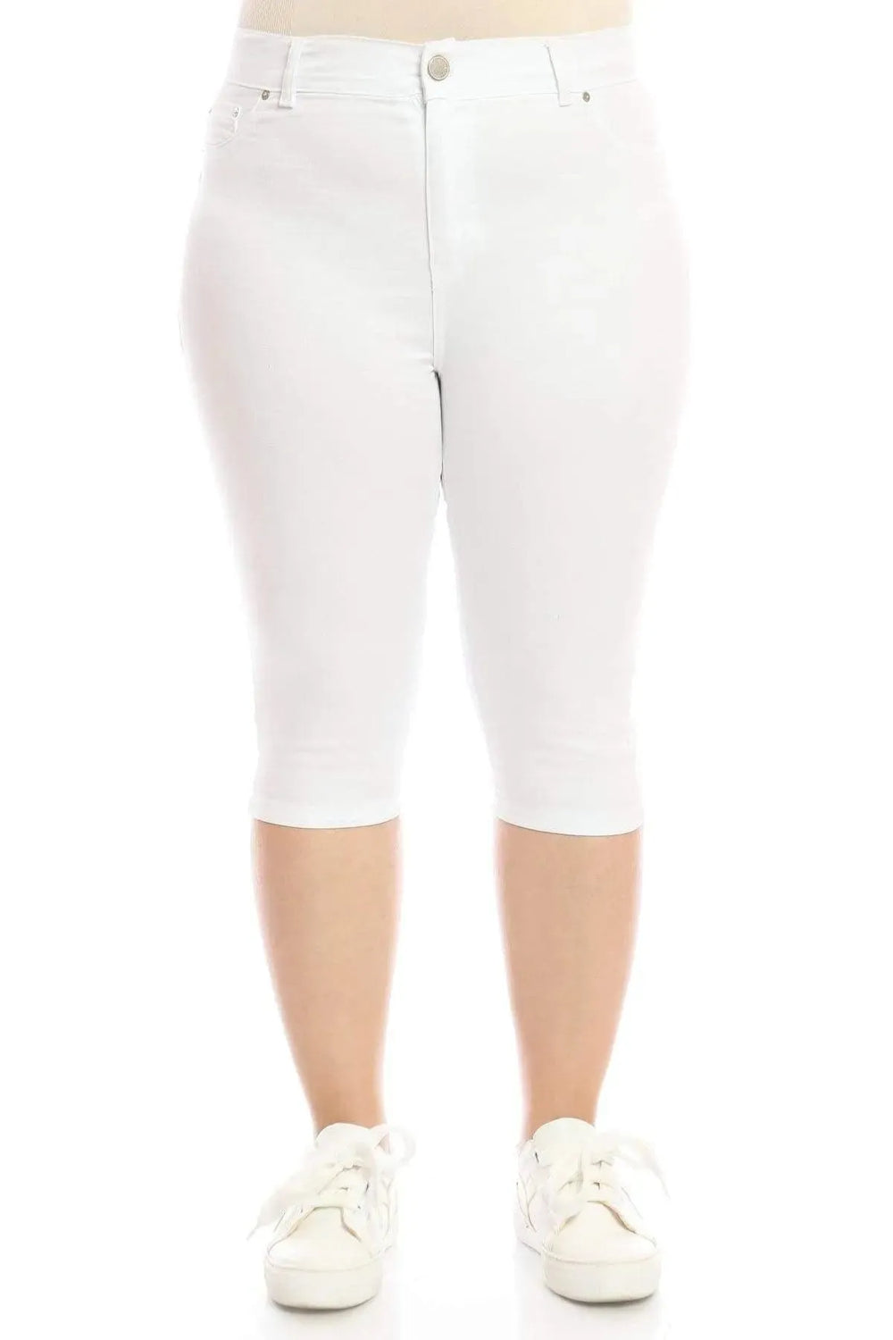 Познакомьтесь с комфортом больших размеров: бермуды из эластичного канваса - Image 11