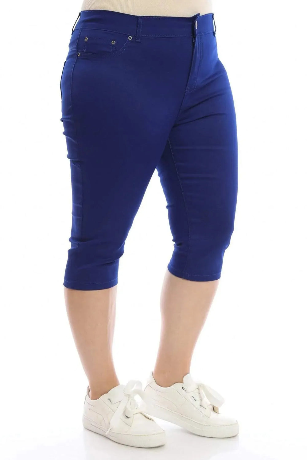 Познакомьтесь с комфортом больших размеров: бермуды из эластичного канваса - Image 17