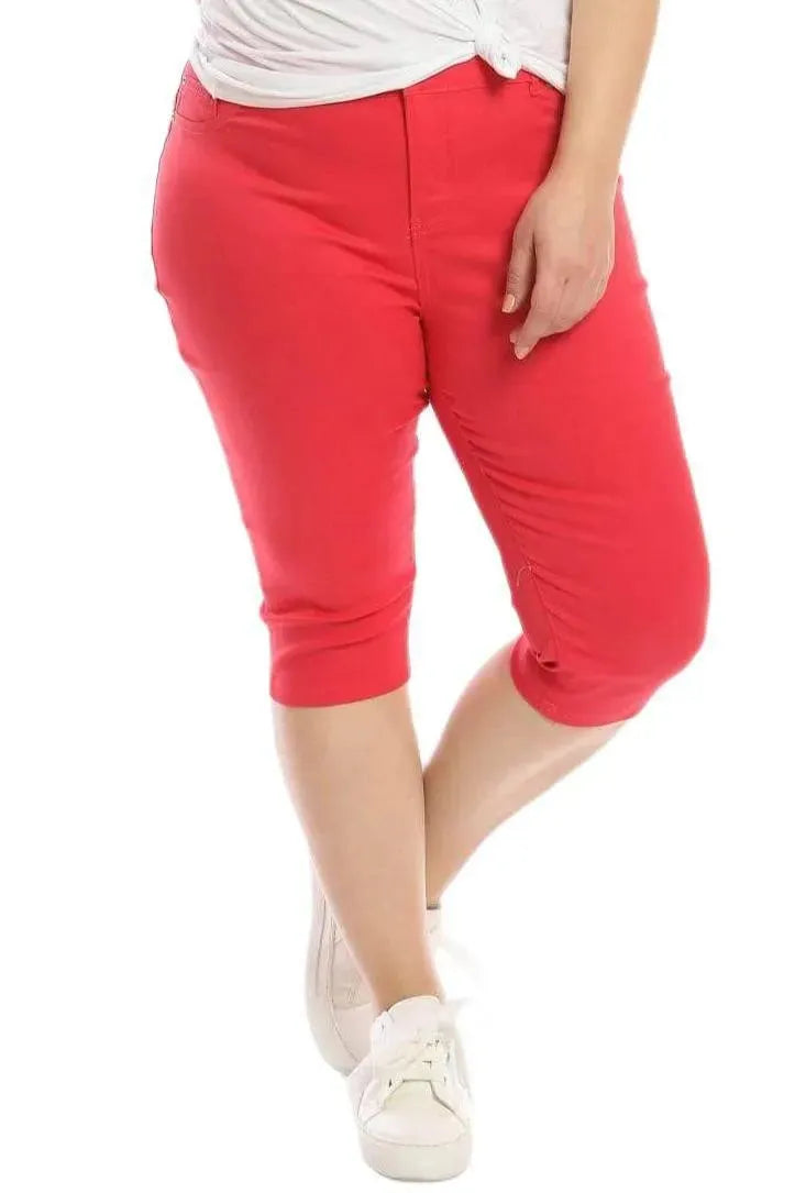 Познакомьтесь с комфортом больших размеров: бермуды из эластичного канваса - Image 44