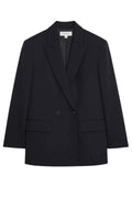 Plus Size Damen Oversize Blazer mit Schulterpolstern und Futter