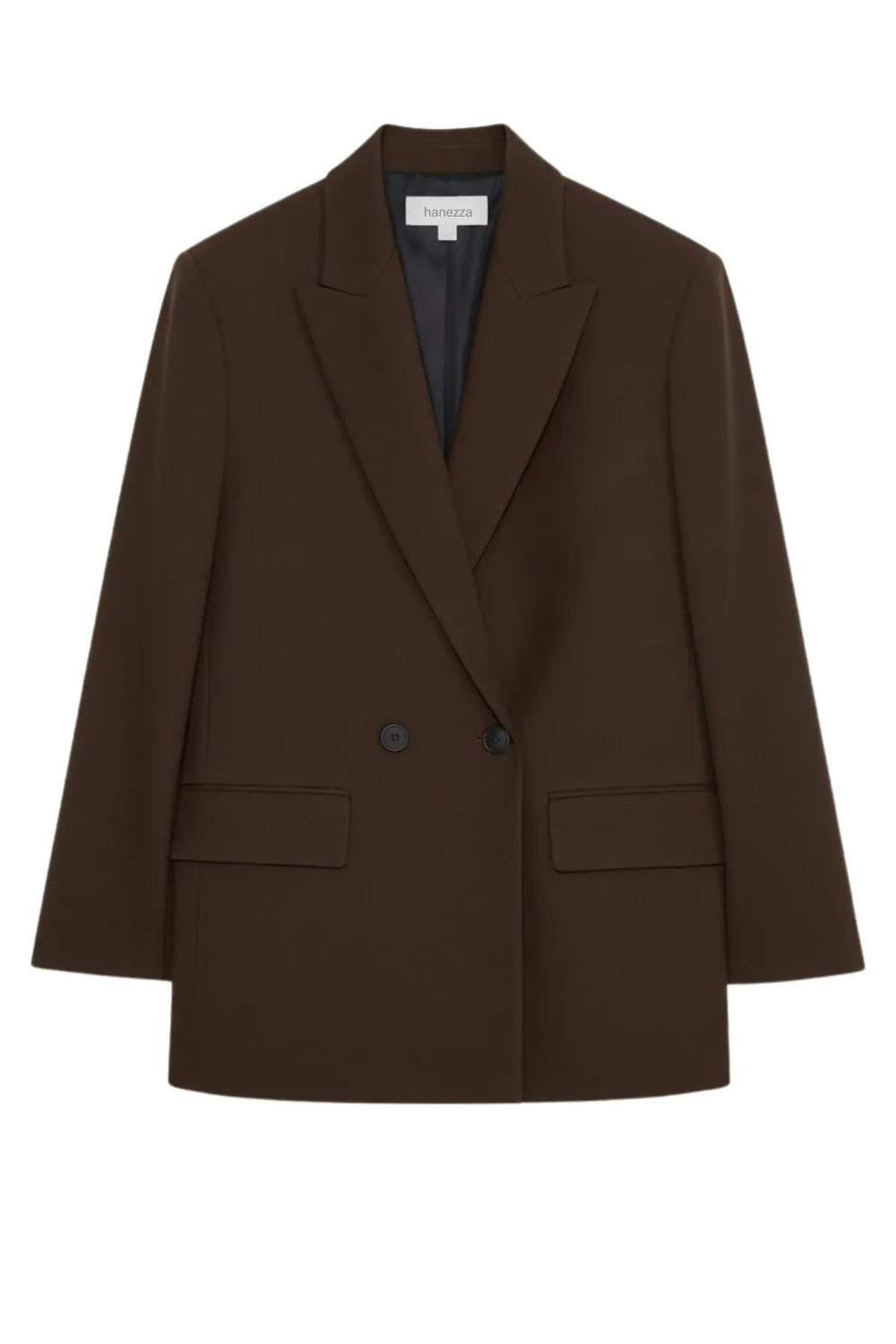 Женский жакет-блейзер больших размеров оверсайз с подкладкой и подплечниками - Image 10