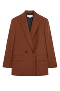 Plus Size Damen Oversize Blazer mit Schulterpolstern und Futter