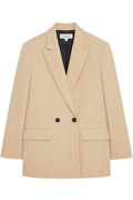Plus Size Damen Oversize Blazer mit Schulterpolstern und Futter
