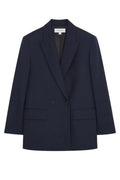 Plus Size Damen Oversize Blazer mit Schulterpolstern und Futter