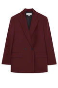 Plus Size Damen Oversize Blazer mit Schulterpolstern und Futter