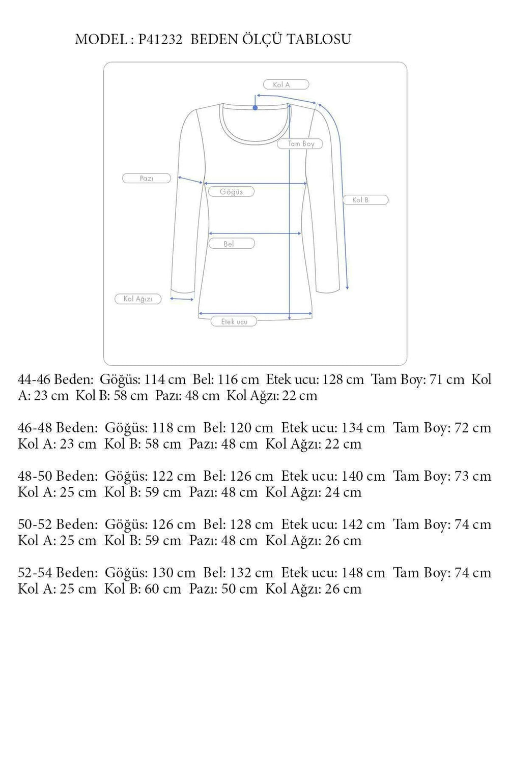Büyük Beden Kadın  Şifon Fırfırlı Bluz - Astarlı - Image 42