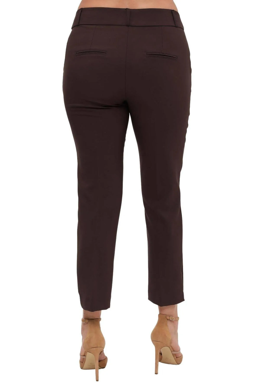 Женские брюки больших размеров с высокой талией и лайкрой - Комфорт и стиль на весь день - Image 29