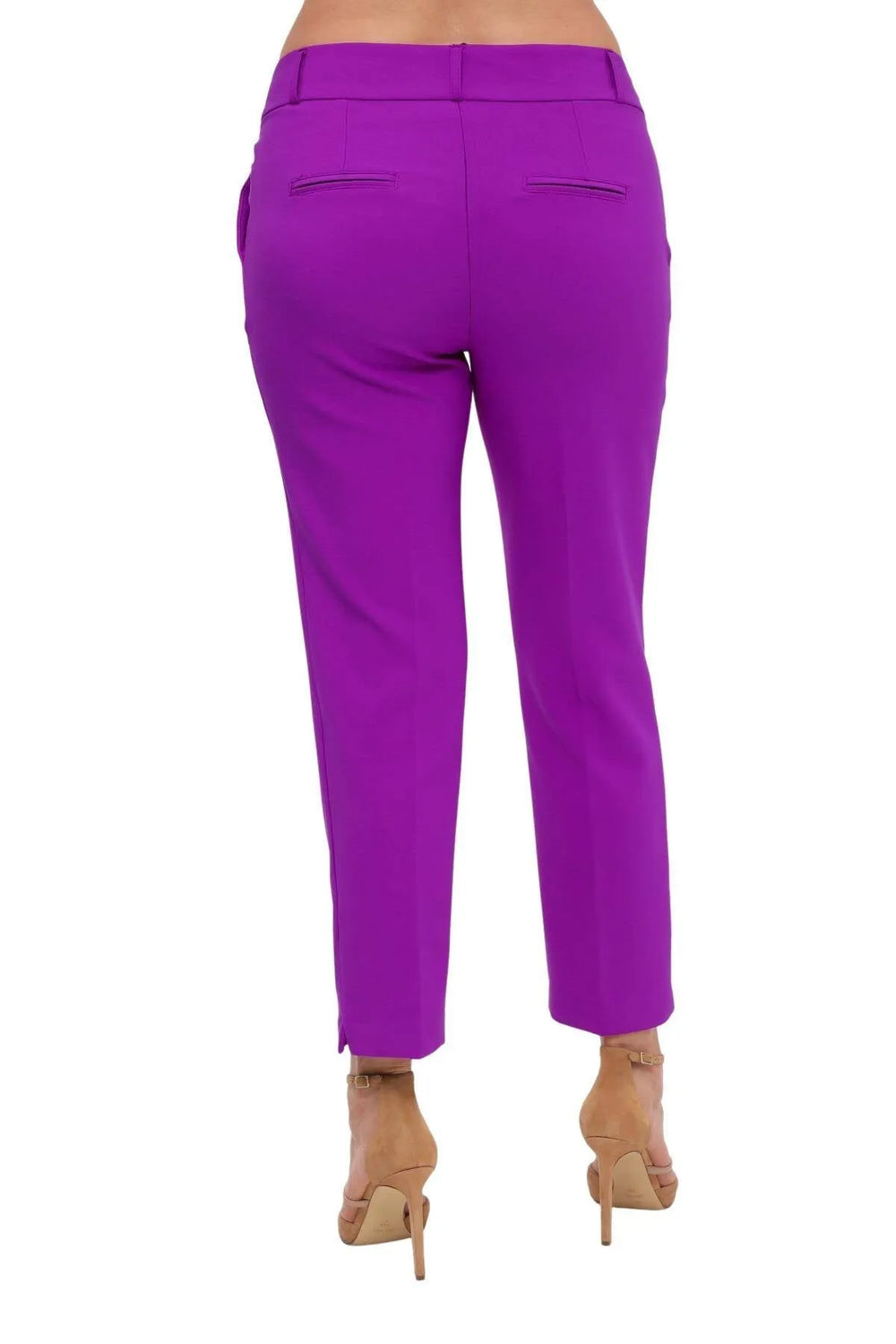 Женские брюки больших размеров с высокой талией и лайкрой - Комфорт и стиль на весь день - Image 50