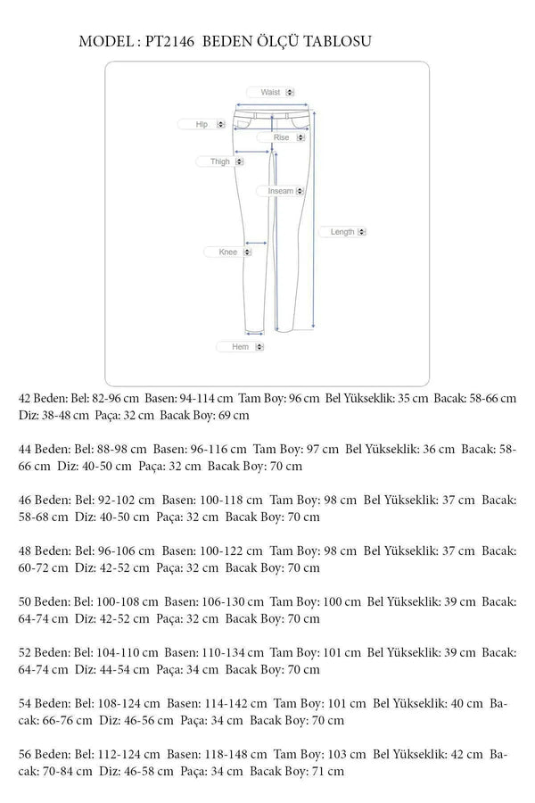 Büyük Beden Kadın Yüksek Bel Likralı Atlas Pantolon