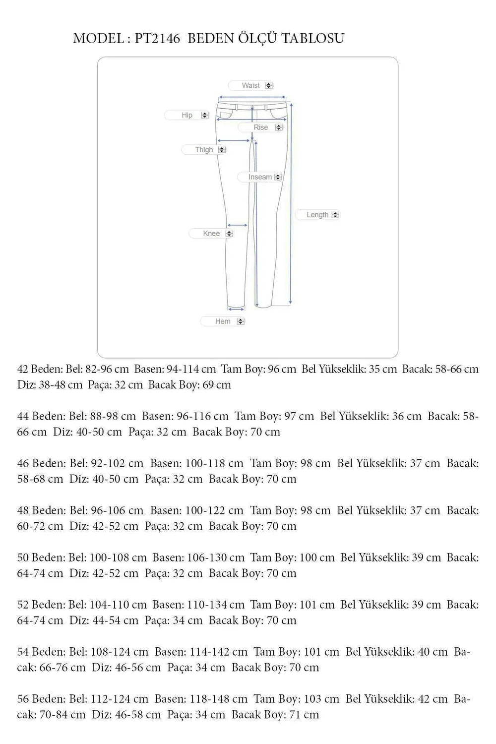 Büyük Beden Kadın Yüksek Bel Likralı Atlas Pantolon - Image 4