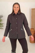 Manteau Matelassé Grande Taille – Design Léger et Élégant
