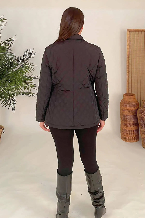 Куртка стеганая больших размеров – Легкая и стильная