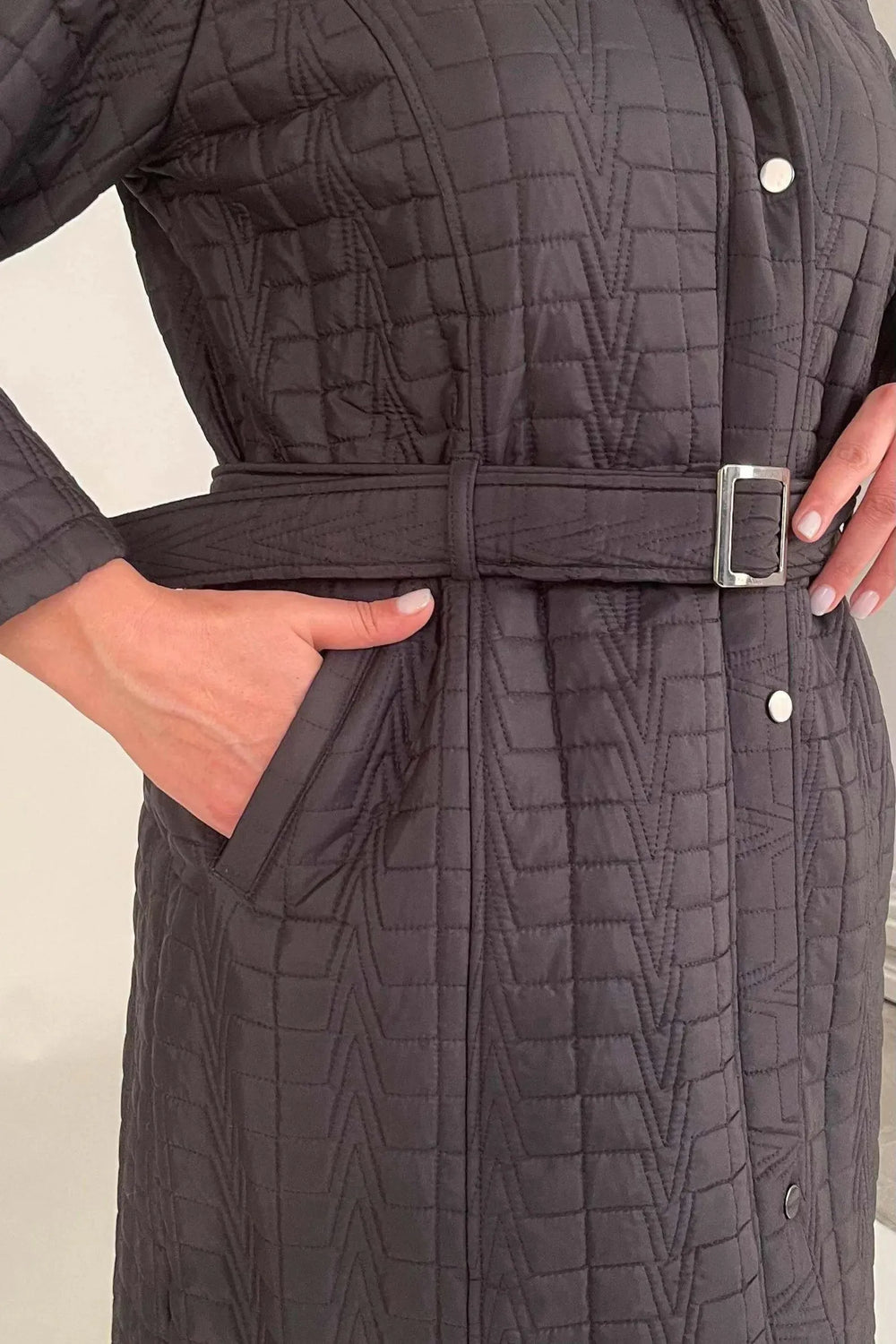 Büyük Beden Kürklü Mont - Kış Dış Giyim - Image 5