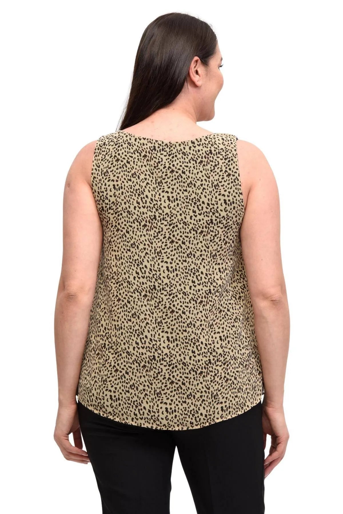 Große Größen Leopardenbluse: Stil und Komfort vereint, Ihr Sommerfavorit