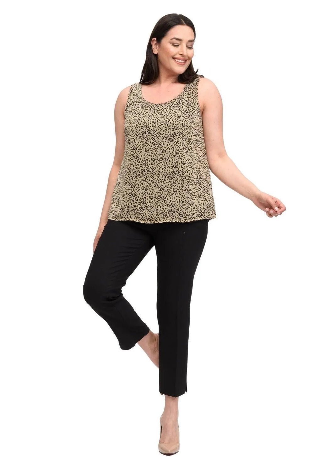 Blusa Leopardo Talla Grande: Donde la Elegancia y la Comodidad se Encuentran, Favorita del Verano - Image 5