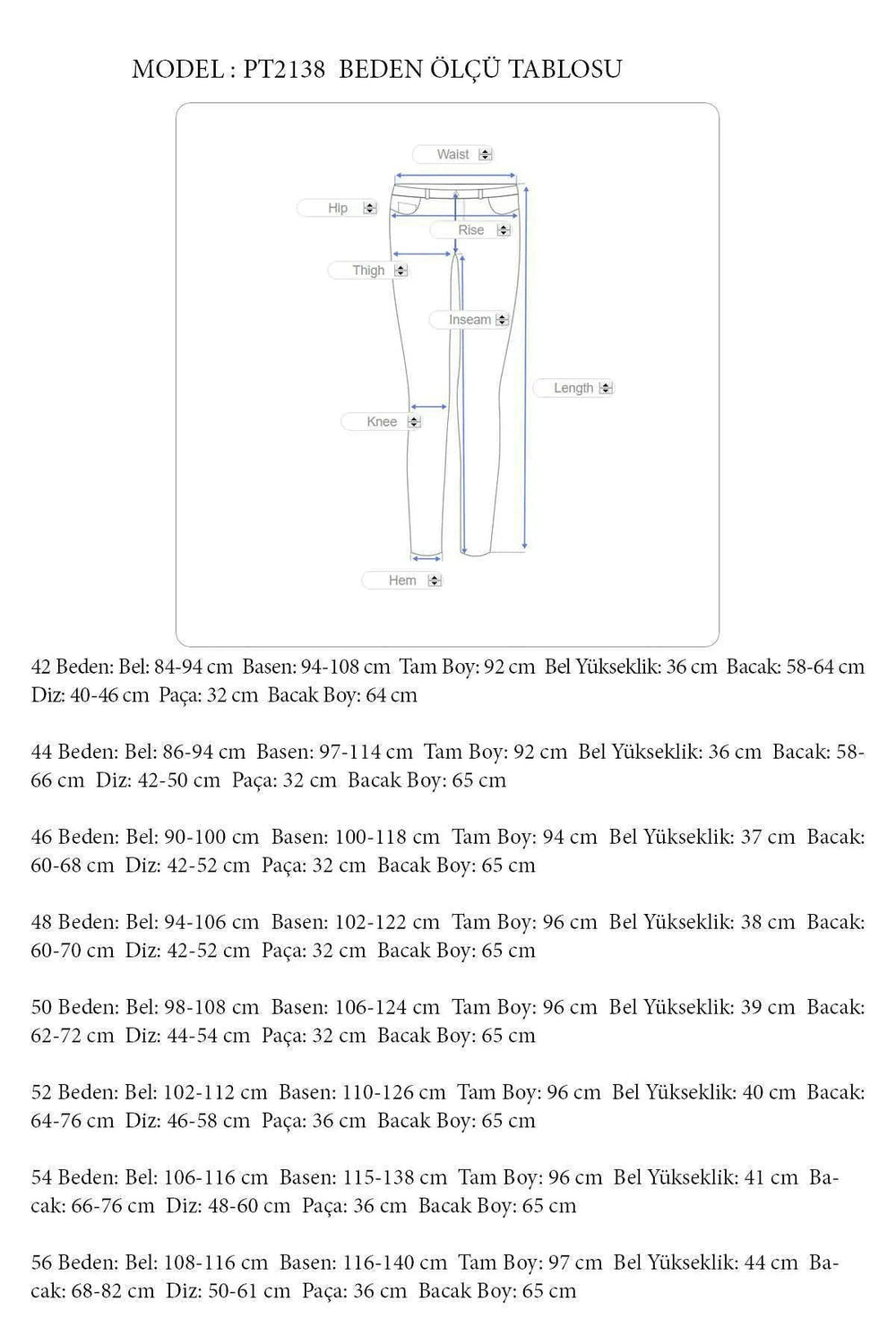 Plus Size High-Waist Lycra Cream Ankle-Length Atlas Trousers - Image 4