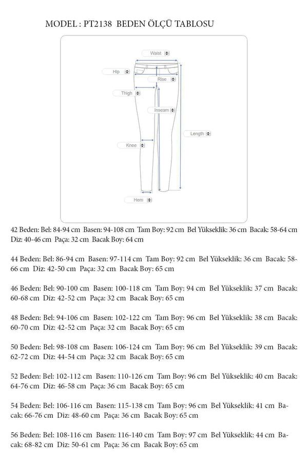 Plus Size High-Waist Lycra Cream Ankle-Length Atlas Trousers