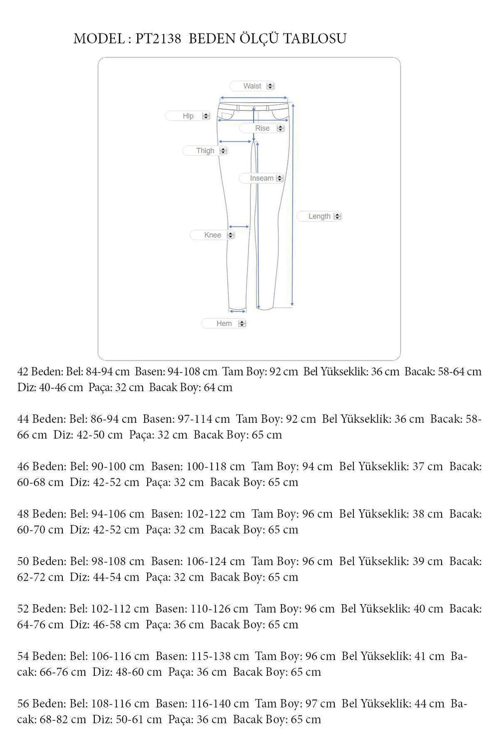Plus Size High-Waist Lycra Cream Ankle-Length Atlas Trousers - Image 11