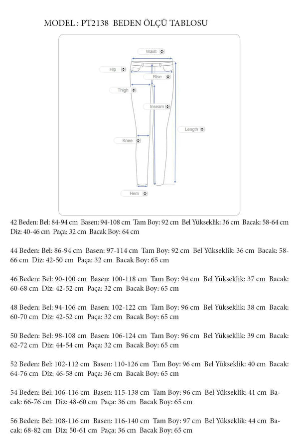 Plus Size High-Waist Lycra Cream Ankle-Length Atlas Trousers