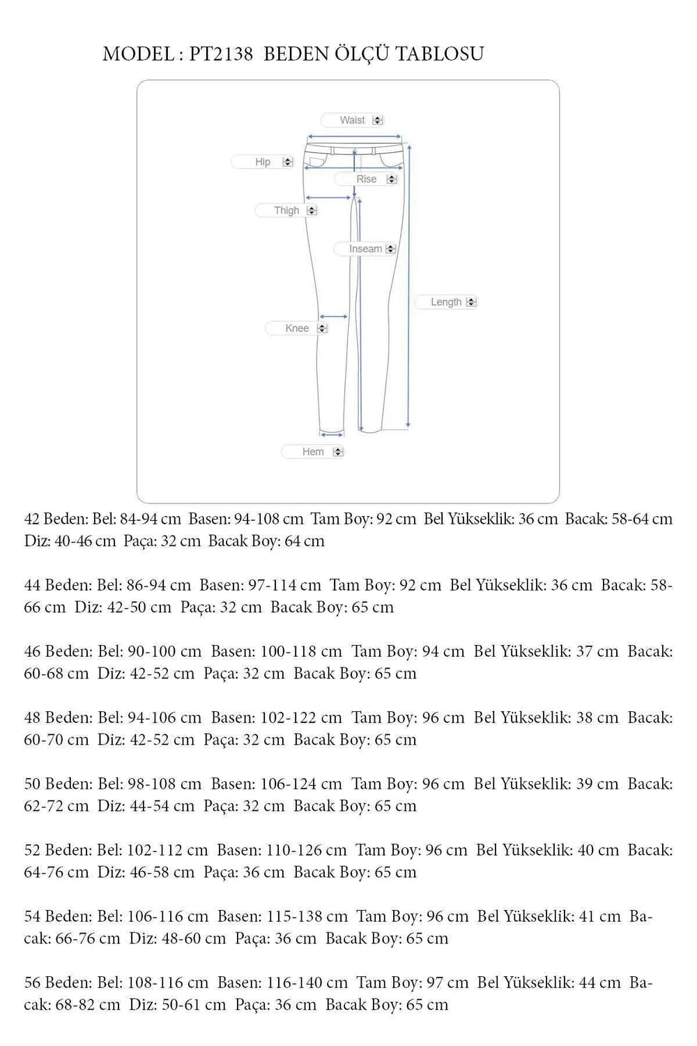 Plus Size High-Waist Lycra Cream Ankle-Length Atlas Trousers - Image 39