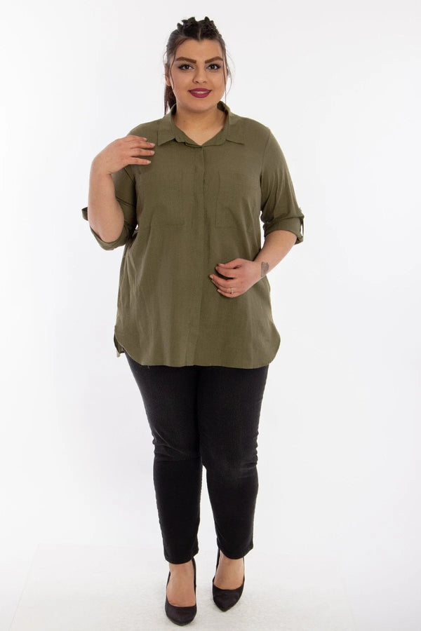 Cep Detaylı Gömlek