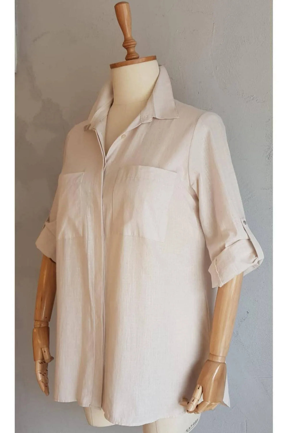 Cep Detaylı Gömlek - Image 17