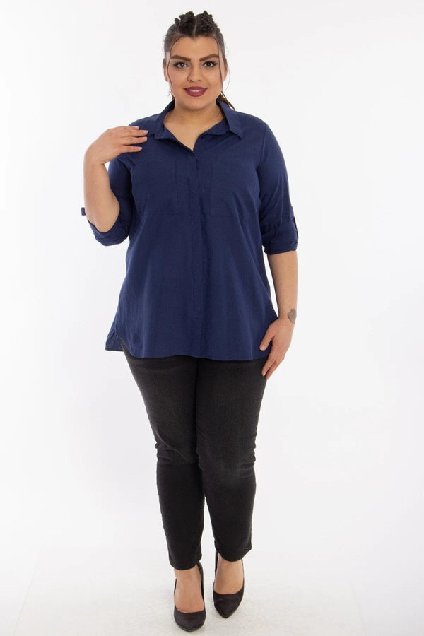 Cep Detaylı Gömlek